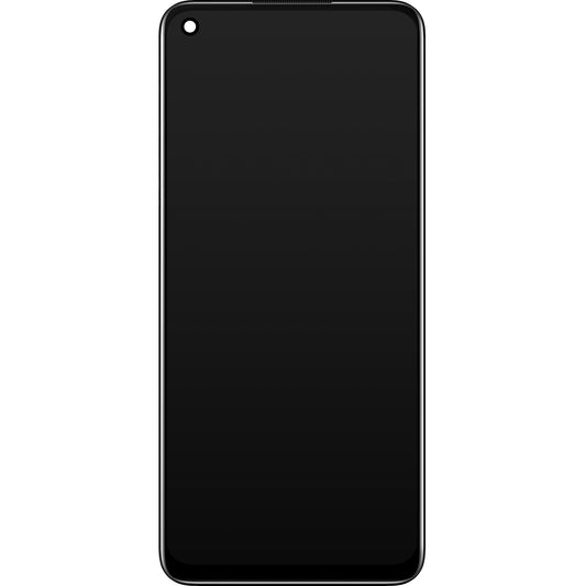 Display with Touchscreen Oppo A74 5G / A54 5G, with Frame, Black, Service Pack 4906219