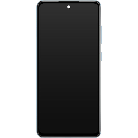Touchscreen Display Samsung Galaxy A52 5G A526 / A52 A525, with Frame, Blue, Service Pack GH82-25524B