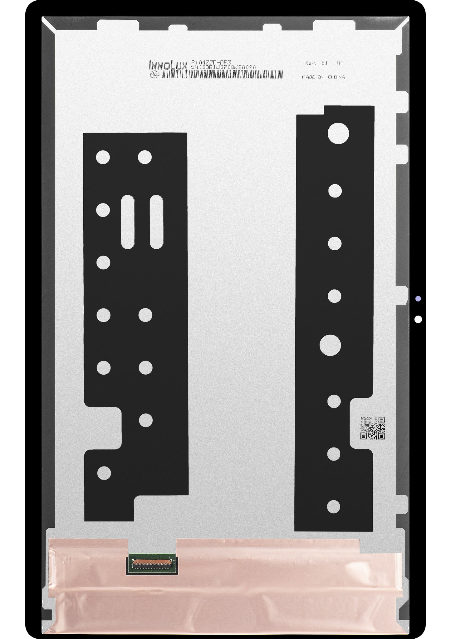 Touchscreen Display Samsung Galaxy Tab A7 10.4 (2020), White, Service Pack GH81-19689A