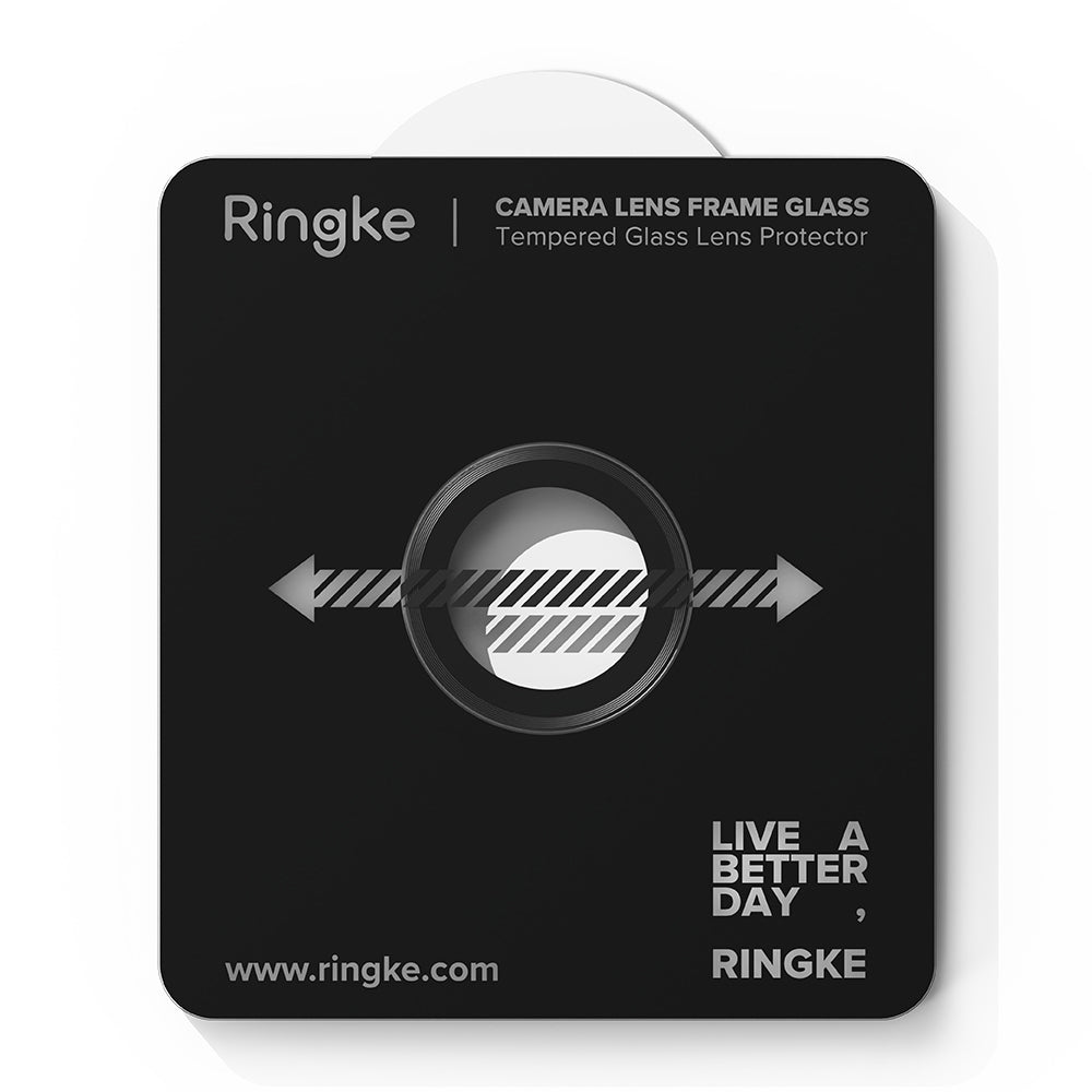 Ringke Rear Camera Protection Film for Apple iPhone 17 Air, Tempered Glass, Black