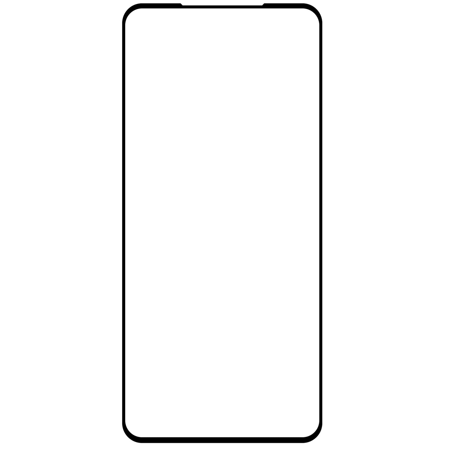Blue Shield Screen Protector for Xiaomi Redmi Note 14 Pro 4G, Tempered Glass, Full Glue, Case Friendly, Black