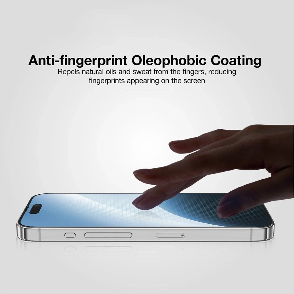 Anank 10X Reinforced CG Screen Protector for Apple iPhone 17, Tempered Glass, Full Glue, 2.5D, Black