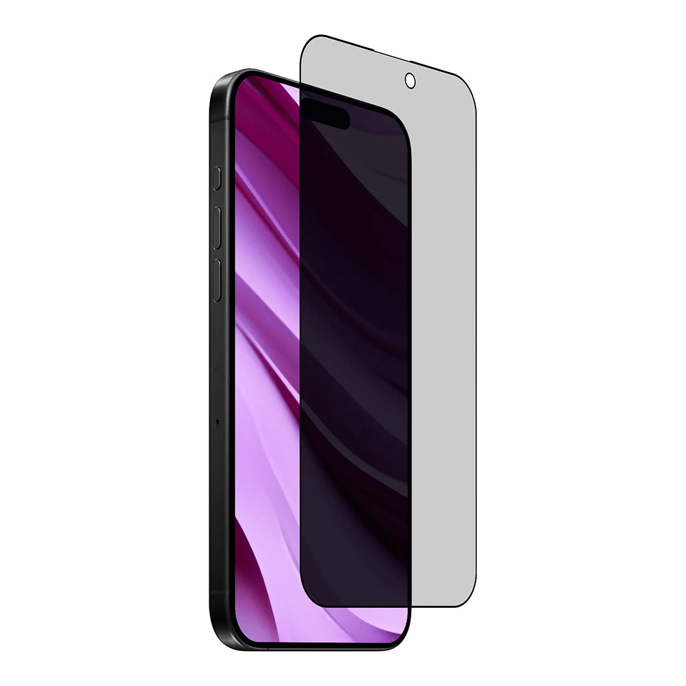 Anank 5X Reinforced Privacy Screen Protector Applicator for Apple iPhone 17 Pro, Tempered Glass, Full Glue, 2.5D
