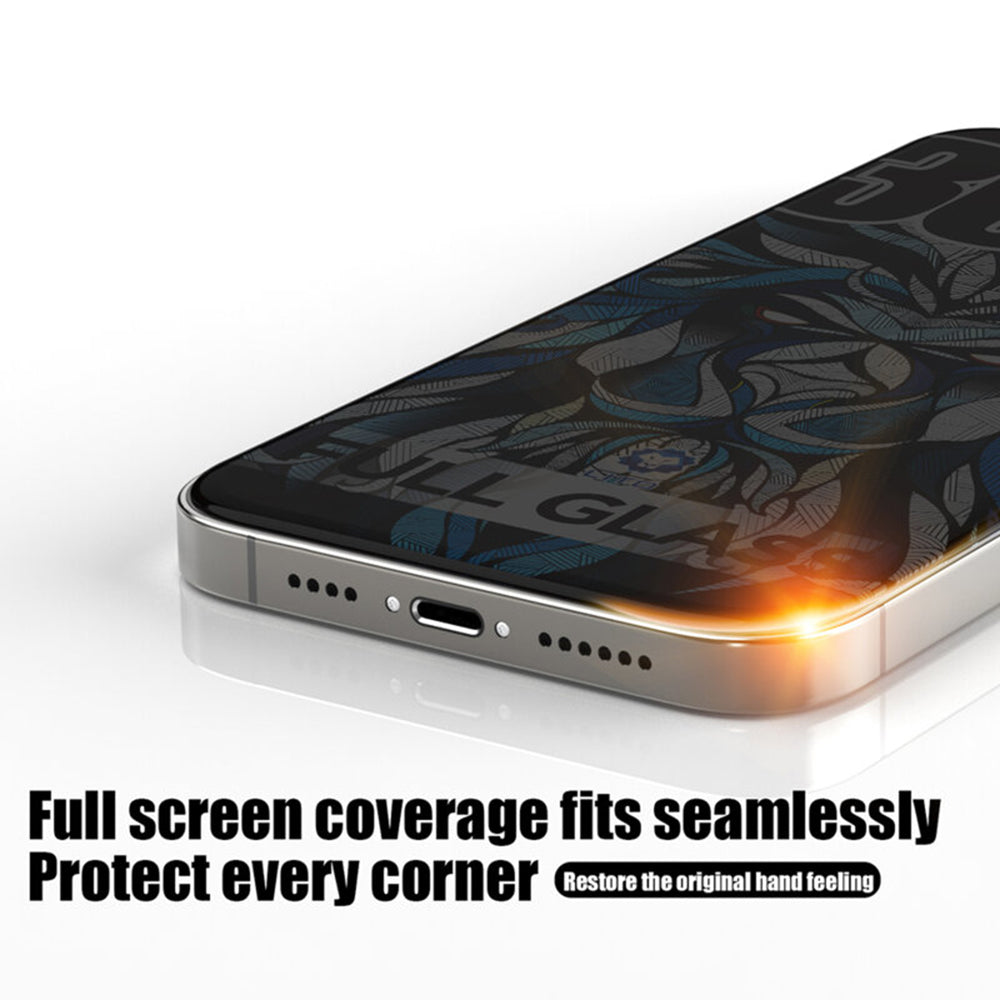 Privacy Screen Protector Lito D+ Max 300C for Apple iPhone 17 Pro, Tempered Glass, Full Glue