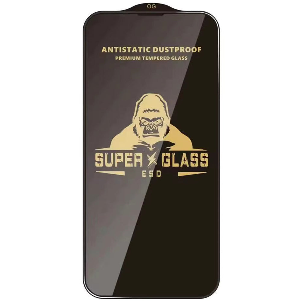 Techsuit Screen Protector for OnePlus 15R, Tempered Glass, Full Glue, Black