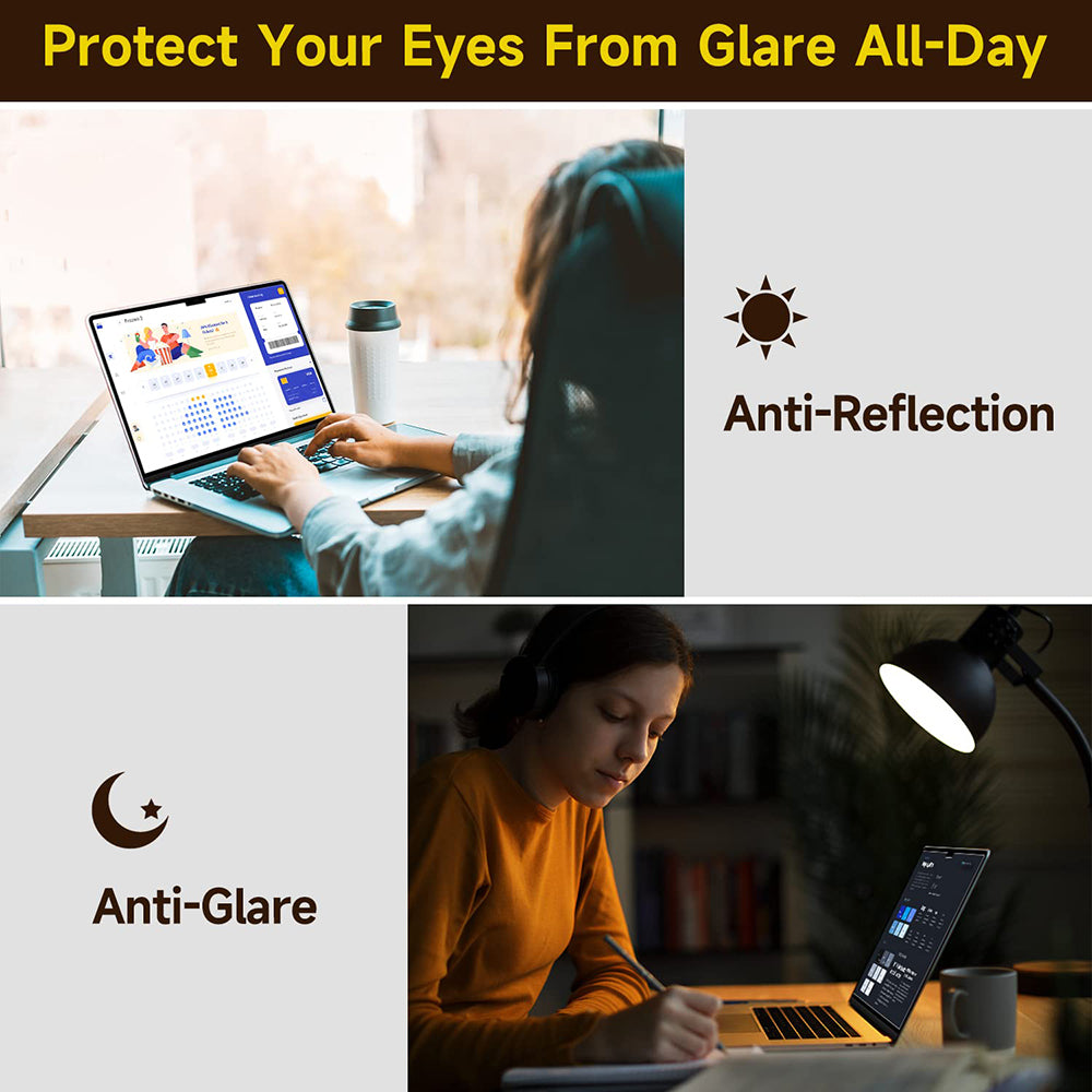 Matte Anti Blue Light Screen Protector Techsuit VisionProX for Apple MacBook Air M3 13inch (2024), Plastic