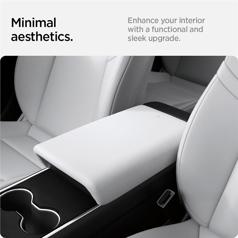 Spigen TO240 Car Armrest Cover for Tesla Y / 3 (2022 - 2023) ACP07645