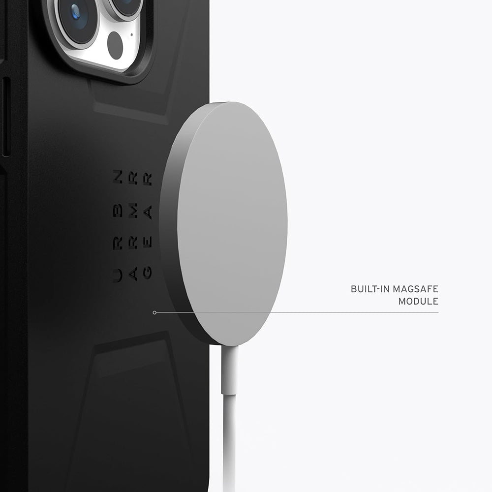 MagSafe Case for Apple iPhone 16 Pro Max, Urban Armor Gear, Essential Armor, Black