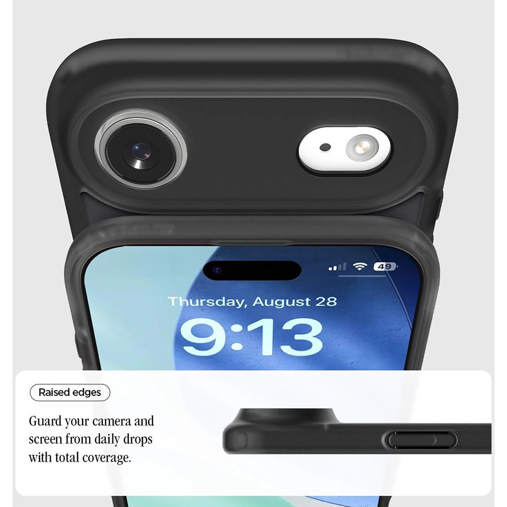 MagSafe Case for Apple iPhone 17 Air, Spigen, Ultra Hybrid Classic, Black