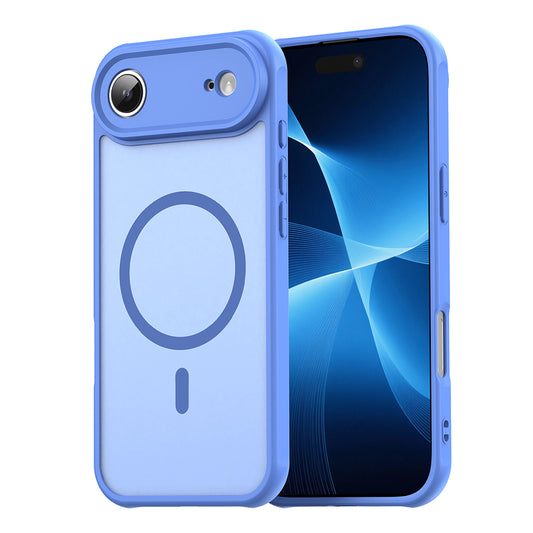 MagSafe Case for Apple iPhone 17 Air, Techsuit, HaloFrost II, Blue