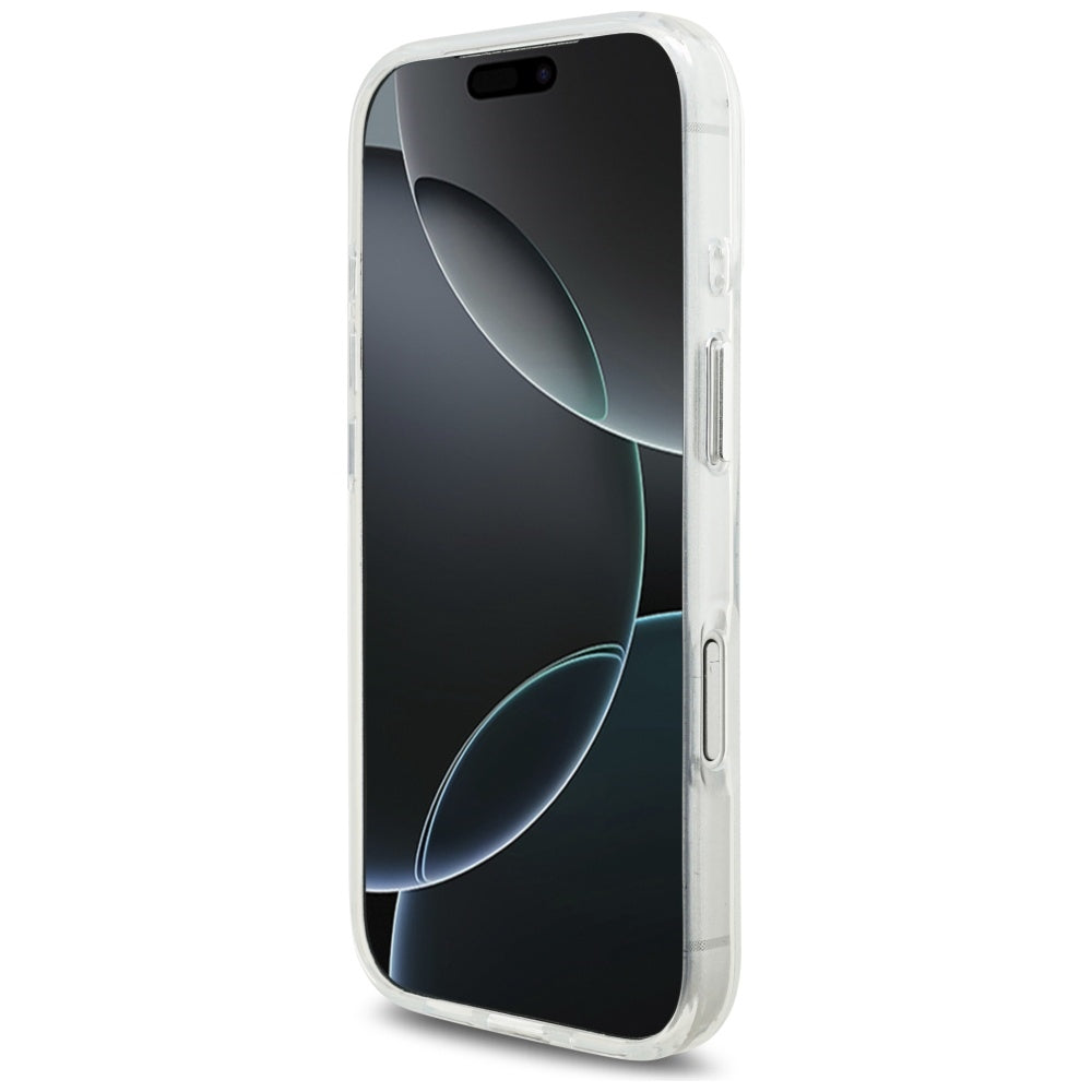 MagSafe Case for Apple iPhone 17 Pro, Karl Lagerfeld, IML Logo RSG, Transparent