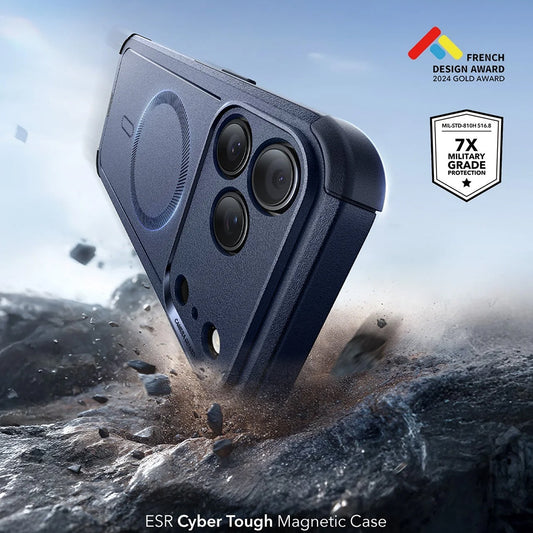 MagSafe Case for Apple iPhone 17 Pro Max, ESR, Cyber, Blue