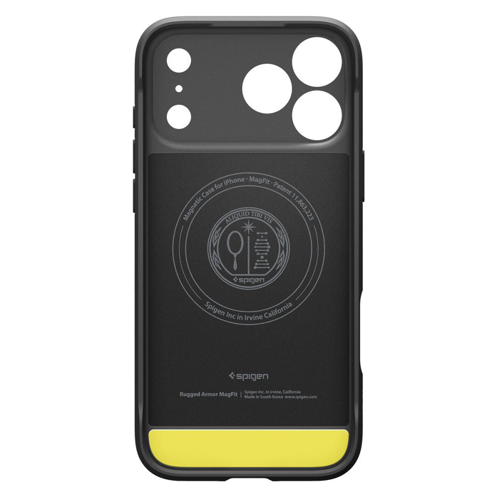 MagSafe Case for Apple iPhone 17 Pro, Spigen, Rugged Armor, Matte Black ACS10329