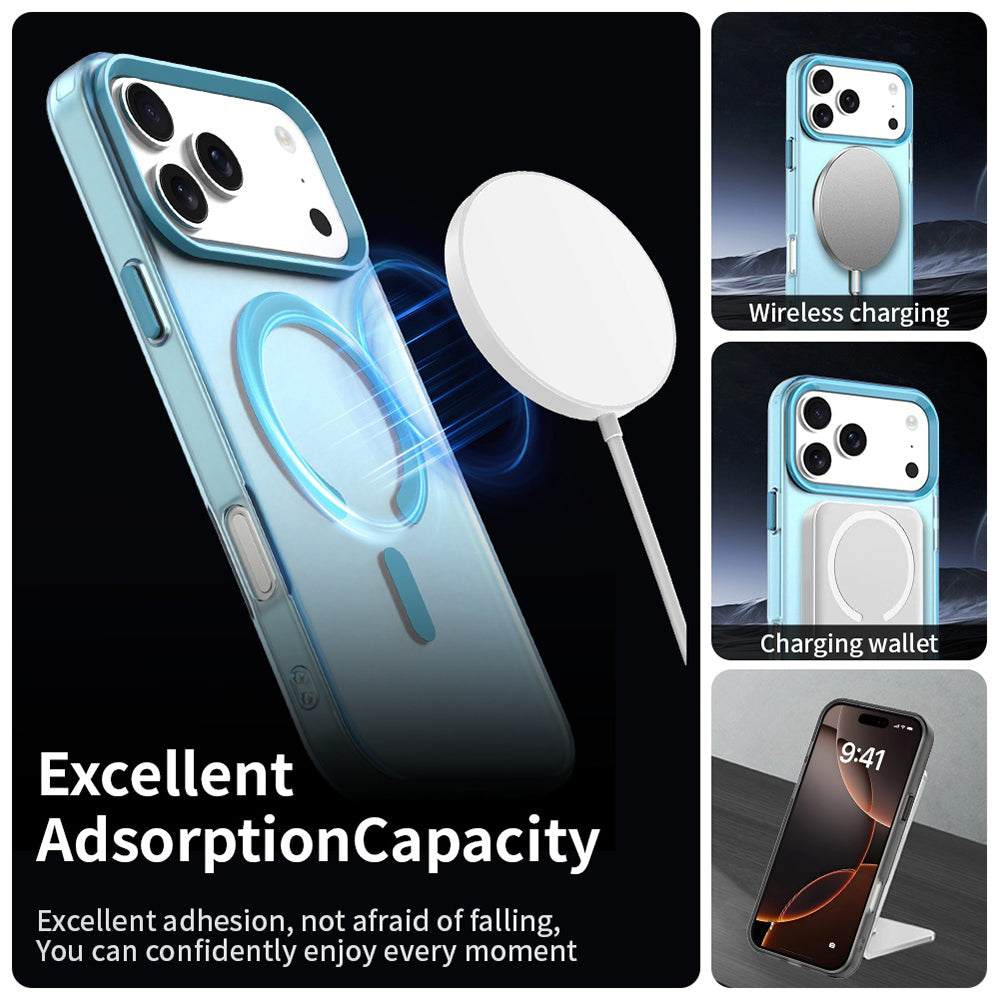 MagSafe Case for Apple iPhone 17 Pro, Techsuit, CandyCase, Blue