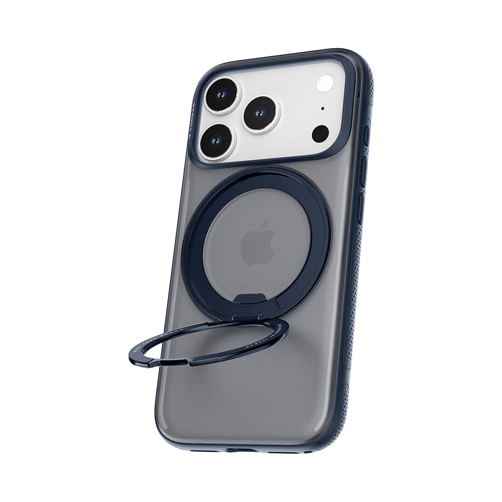 MagSafe Case for Apple iPhone 17 Pro, Torras, Ostand R Fitness, Navy Blue