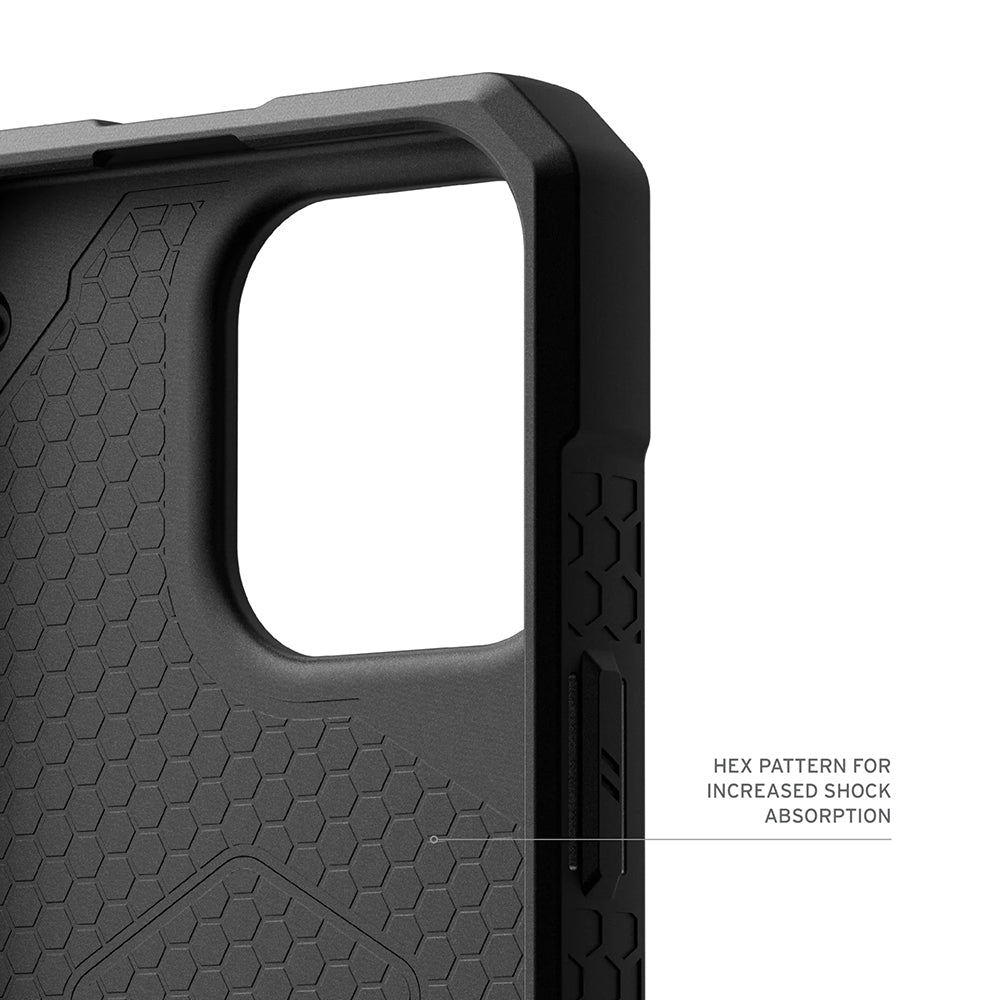 MagSafe Case for Apple iPhone 17 Pro, Urban Armor Gear, Monarch Pro Kevlar, Navy Blue