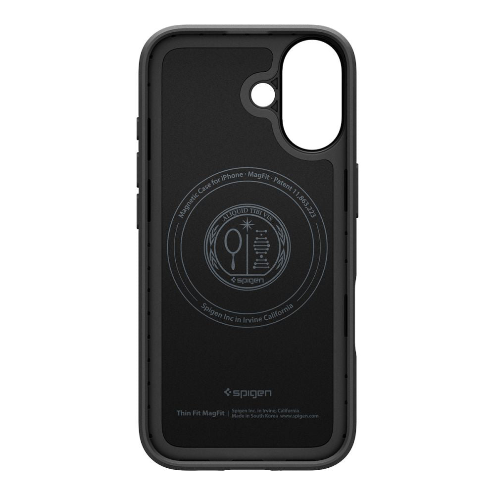 MagSafe Case for Apple iPhone 17, Spigen, Thin Fit, Black ACS10373