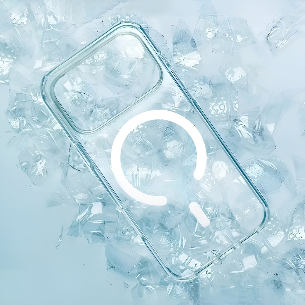 MagSafe Case for Apple iPhone 17, UNIQ, Clario MagClick, Transparent