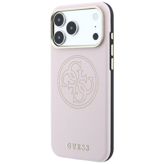 MagSafe Case for Apple iPhone 18 Pro Max / 17 Pro Max, Guess, Perforated 4G, Pink