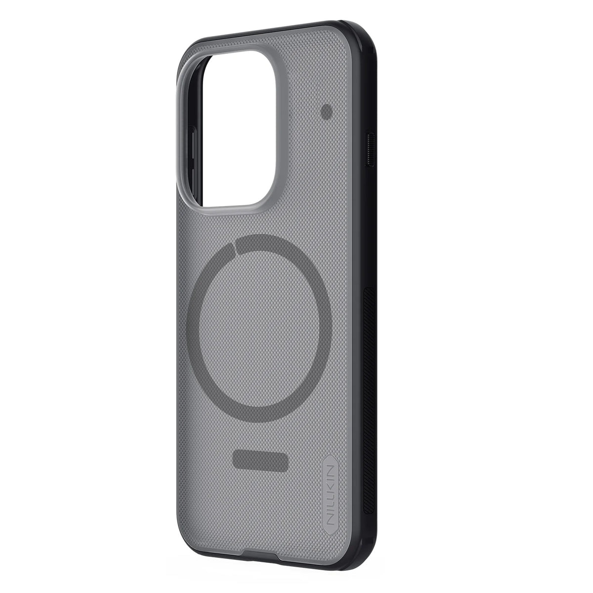 MagSafe Case for OnePlus 15, Nillkin, Super Shield Pro, Black Satin Transparent