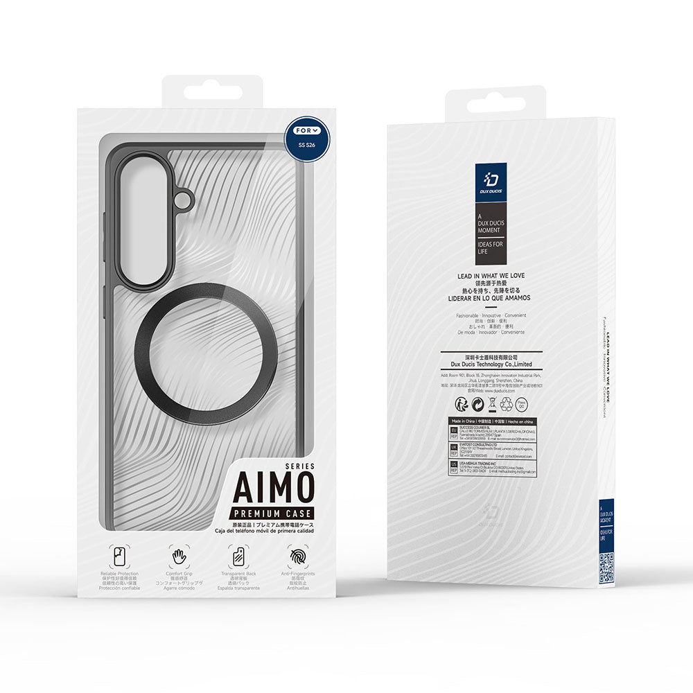 MagSafe Case for Samsung Galaxy S26 S942, DUX DUCIS, Aimo, Black