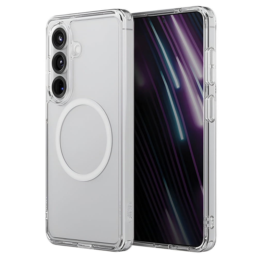 MagSafe Case for Samsung Galaxy S26 S942, UNIQ, LifePro Xtreme MagClick, Transparent