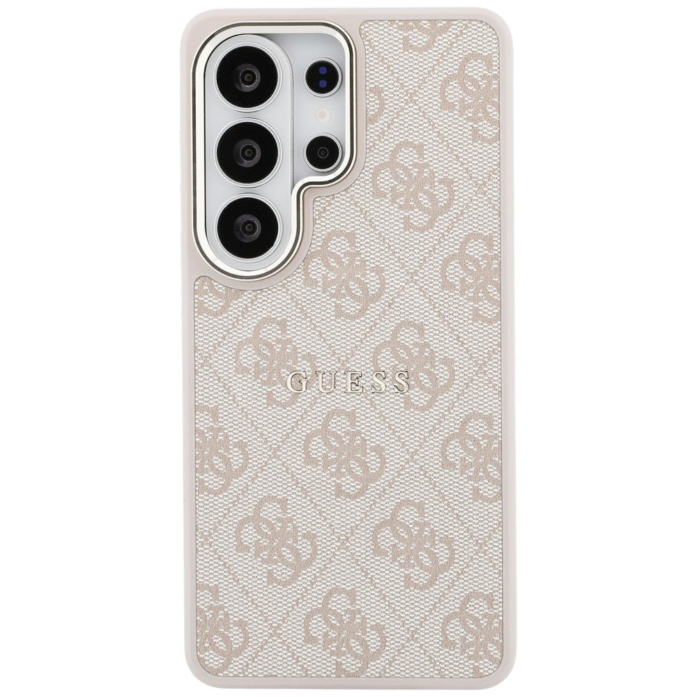 MagSafe Case for Samsung Galaxy S26 Ultra S948, Guess, 4G Embossed Ring, Pink