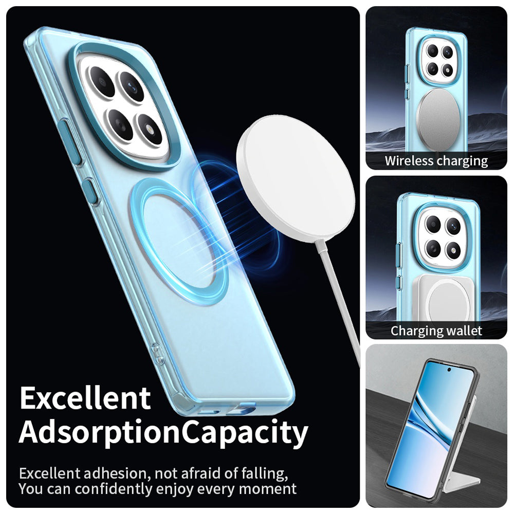 MagSafe Case for Xiaomi Poco M8 / Redmi Note 15 5G / Note 15 4G, Techsuit, CandyCase, Blue
