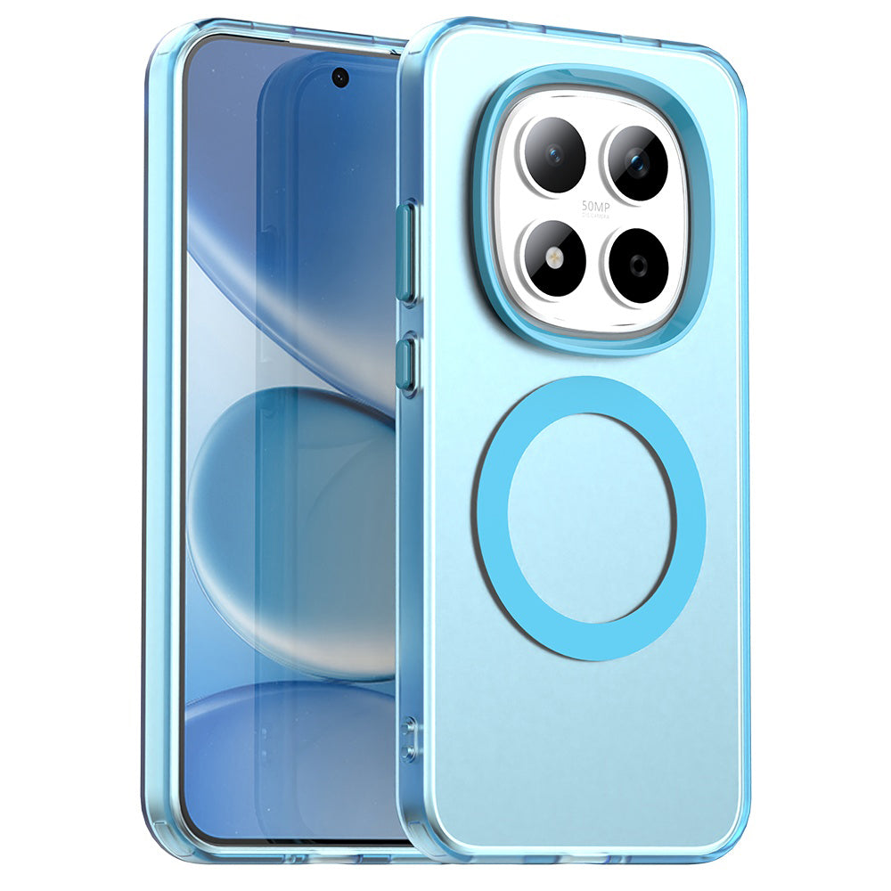 MagSafe Case for Xiaomi Redmi Note 15 Pro 5G, Techsuit, CandyCase, Blue