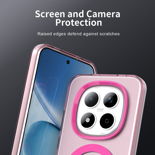MagSafe Case for Xiaomi Redmi Note 15 Pro 5G, Techsuit, CandyCase, Pink