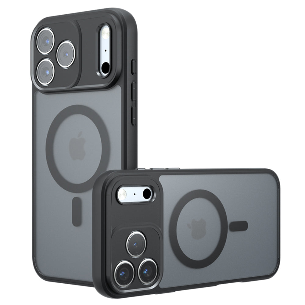 MagSafe Case for Apple iPhone 17 Pro Max, Techsuit, PureFrost, Satin Black