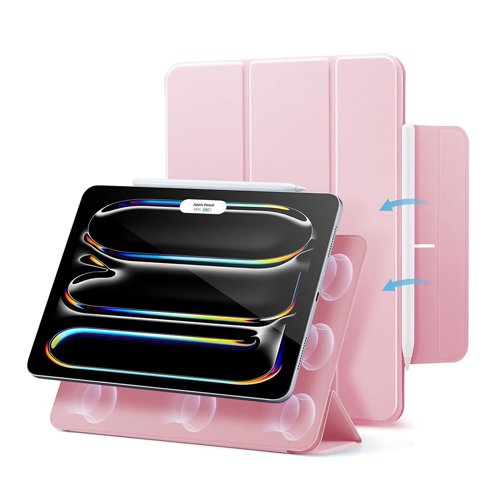 Case for Apple iPad Pro 13 (2024), ESR, Rebound, Pink, Resealed