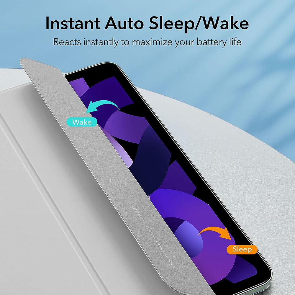 Case for Apple iPad Air 11 (2024) / Air (2022) / Air (2020) / Pro 11 (2018), ESR, Rebound, Gray