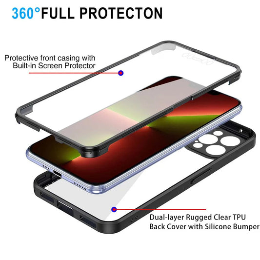 Case for Apple iPhone 13 Pro, Techsuit, ColorVerse 360, Pink