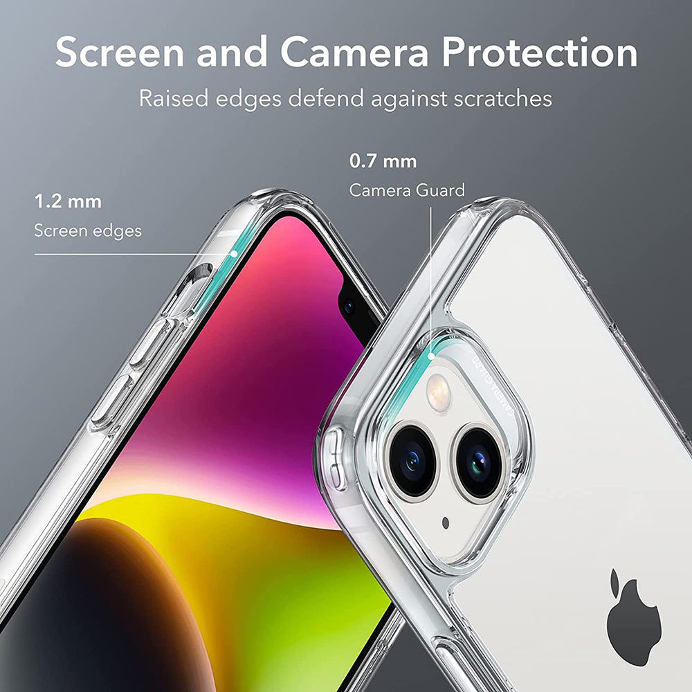 Case for Apple iPhone 14 Plus, ESR, Air Shield Boost Kickstand, Transparent