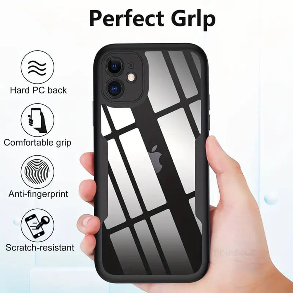 Case for Apple iPhone 15, Techsuit, ColorVerse 360, Black
