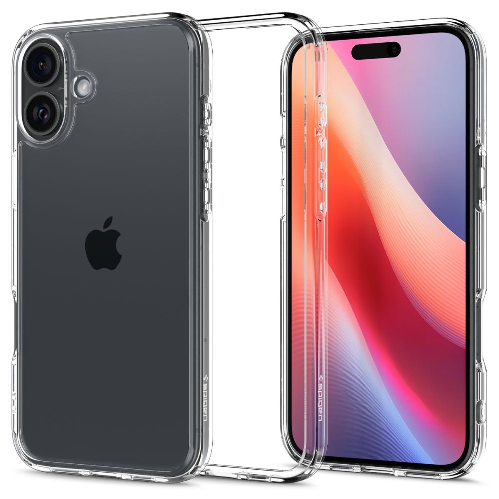 Case for Apple iPhone 16 Plus, Spigen, Ultra Hybrid, Transparent