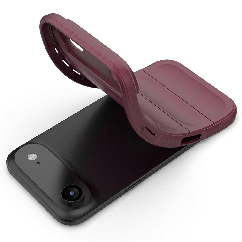 Case for Apple iPhone 17 Air, Techsuit, Magic Shield, Burgundy
