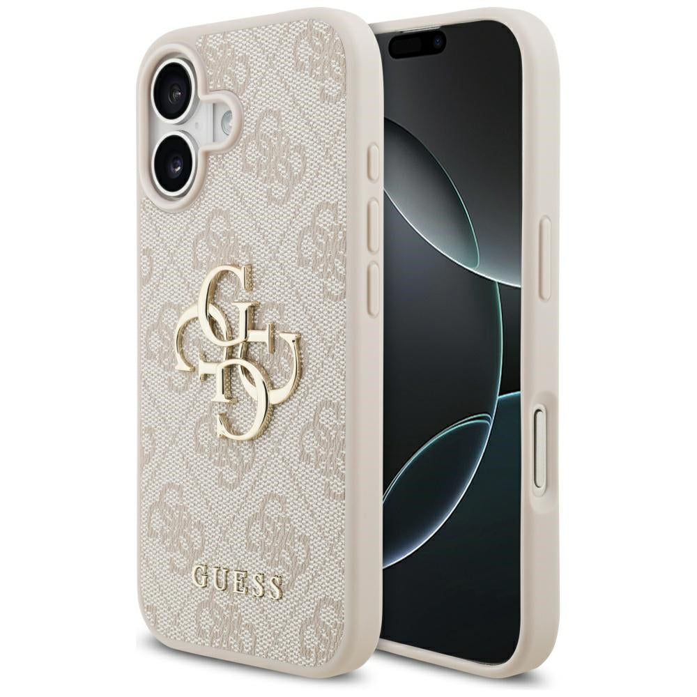 Case for Apple iPhone 17, Guess, 4G Big Logo, Pink