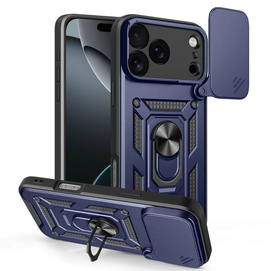Case for Apple iPhone 17 Pro Max, Techsuit, CamShield, Blue