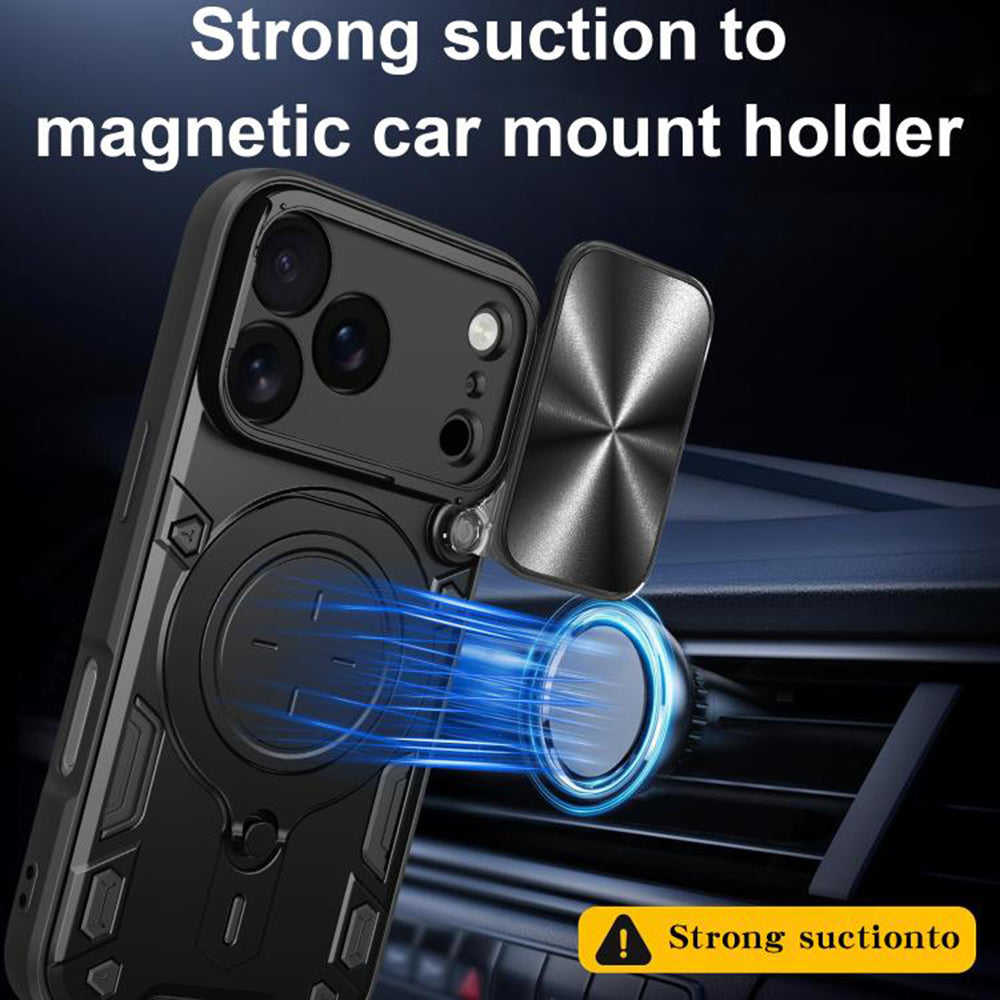 Case for Apple iPhone 17 Pro, Techsuit, CamGuard Pro, Blue