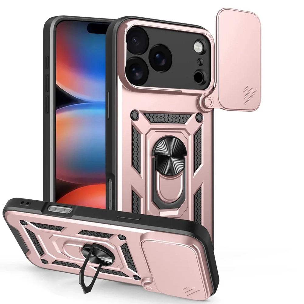 Case for Apple iPhone 17 Pro, Techsuit, CamShield, Pink
