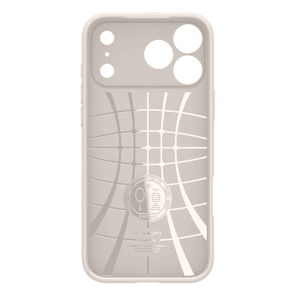Case for Apple iPhone 18 Pro Max / 17 Pro Max, Spigen, Liquid Air, Beige ACS12114