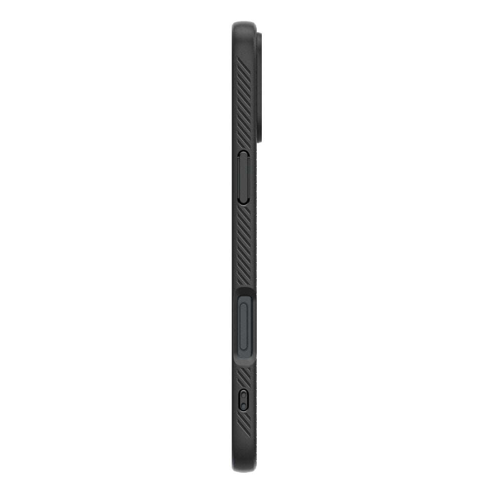 Case for Apple iPhone 16, Spigen, Liquid Air, Matte Black ACS08194