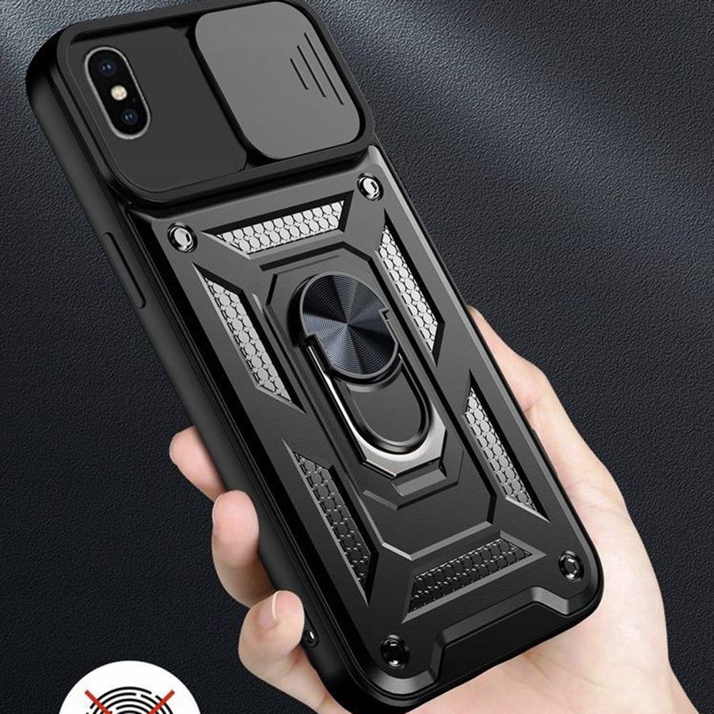 Case for Apple iPhone XS Max, Techsuit, CamShield, Green