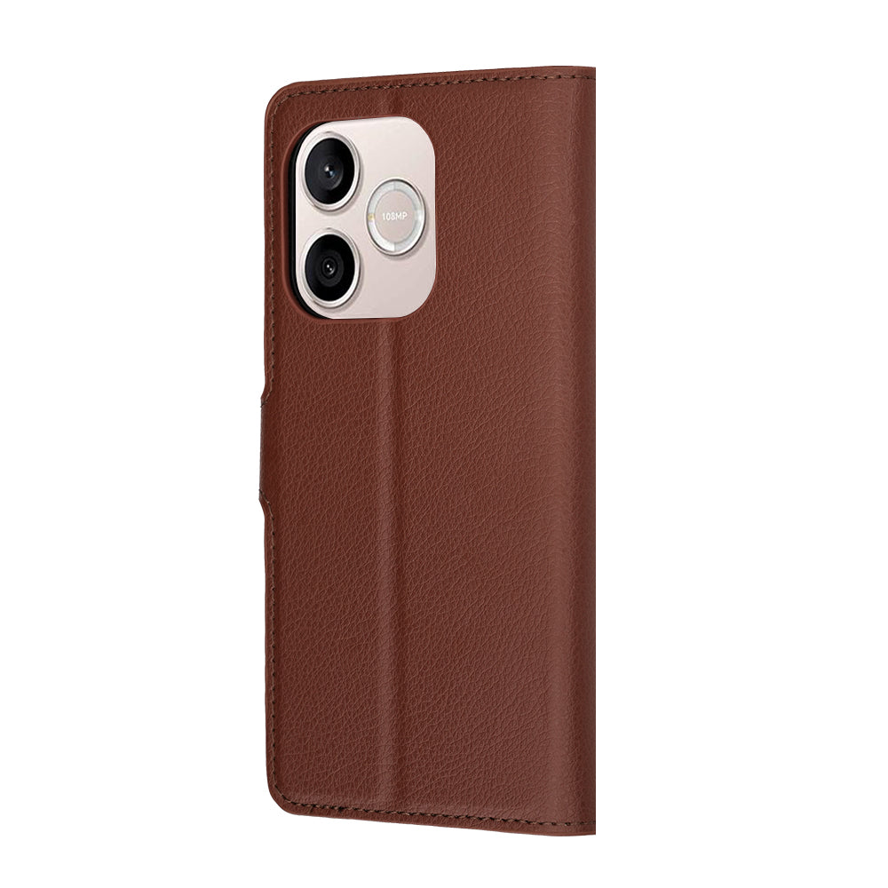 Case for Honor 600 Lite, Techsuit, Leather Folio, Brown