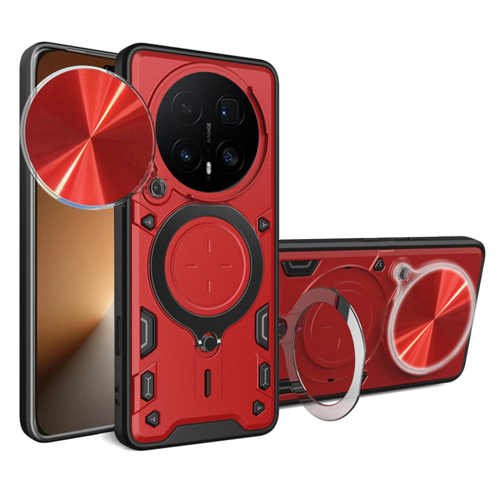 Case for Honor Magic8 Pro, Techsuit, CamGuard Pro, Red