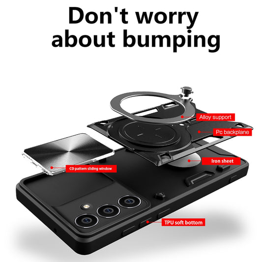 Case for Honor X5c Plus, Techsuit, CamGuard Pro, Red