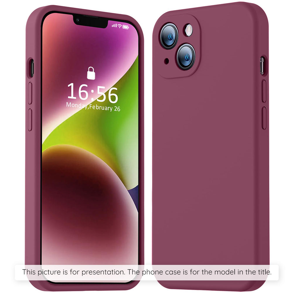 Case for Motorola Moto G06, Techsuit, SoftFlex, Burgundy