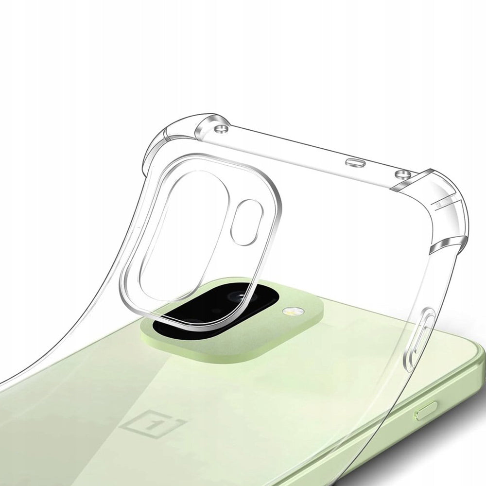 Case for OnePlus 15R, Techsuit, Shockproof Clear, Transparent